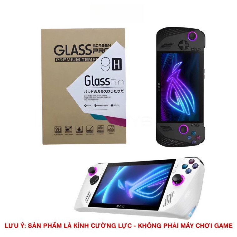 [HÀ NỘI] Kính Cường Lực 9H (0.26 mm) cho ROG Xbox Ally X/ROG XBOX Ally/ROG Ally/ROG Ally X