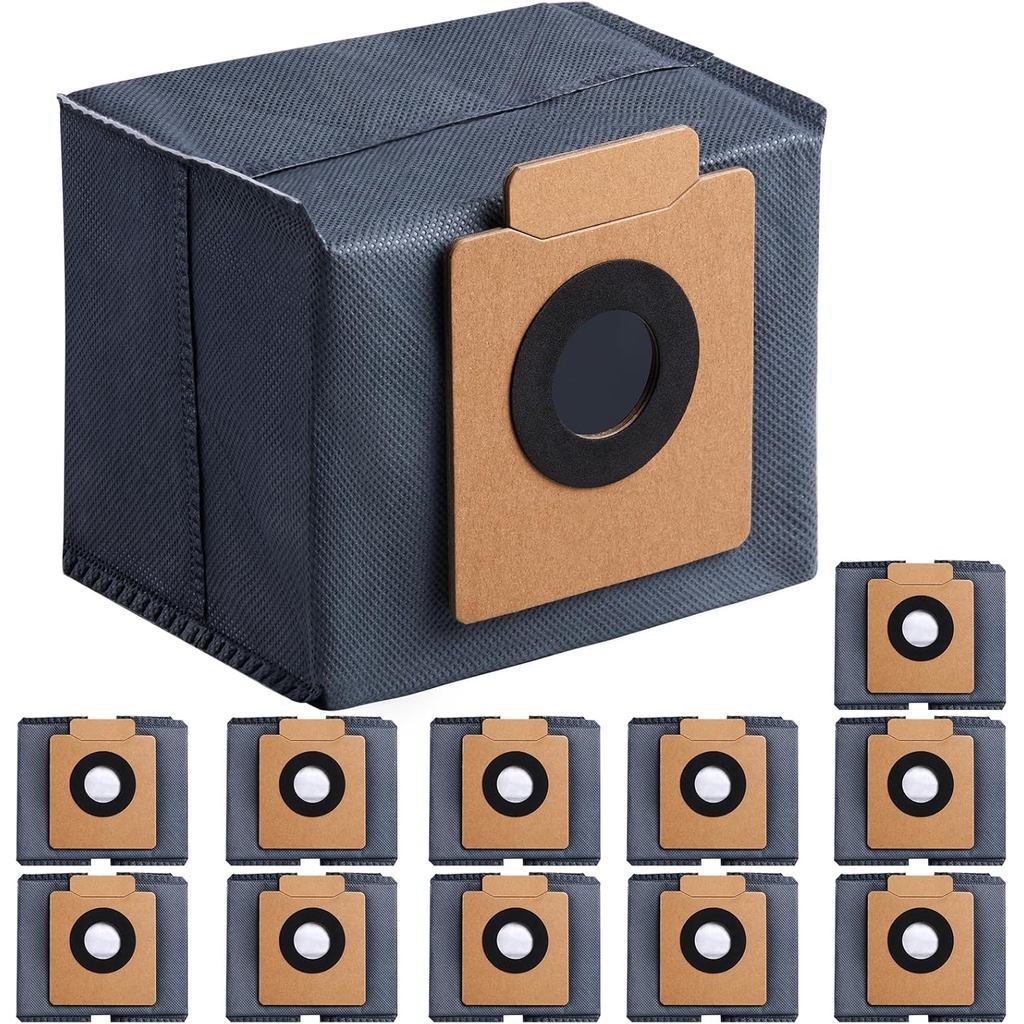 Túi đựng bụi cho máy hút bụi Omni Robot hút bụi eufy X10 Pro & X8 Pro có trạm tự làm, dung tích lớn,