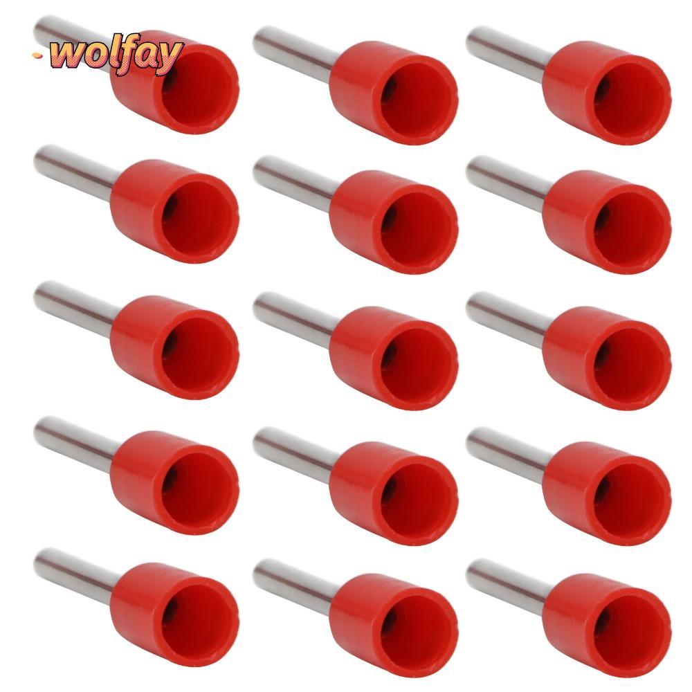 Bộ đầu nối Ferrule dây WOLFAY 1000 chiếc, Chất liệu đồng E0510 / E0512 Thiết bị đầu cuối Ferrules cá