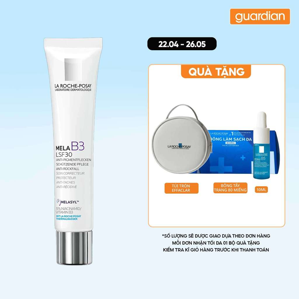 Kem Dưỡng Hỗ Trợ Mờ Thâm Nám & Dưỡng Sáng Da La Roche-Posay Mela B3 Cream 40Ml | Guardian Việt Nam