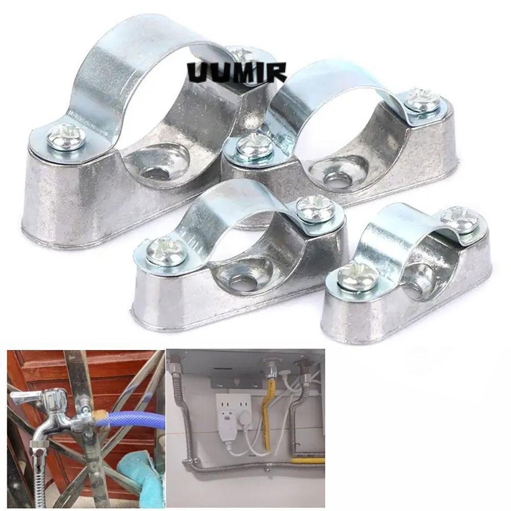 UUMIR 1 Cái -Vỏ Mã, Có Vít Hợp Kim Nhôm / Thẻ Thép Không Gỉ 304, Kẹp Cố Định Phần Cứng Kẹp Kẹp Ống 1