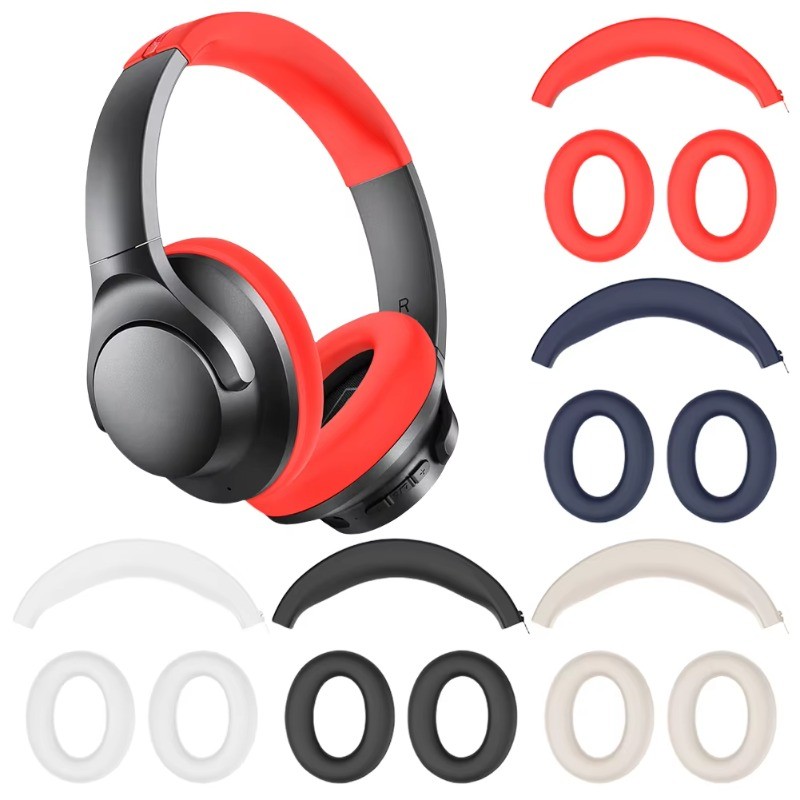 Dành Cho Anker Soundcore Q20i 2in1 Vỏ Mềm Silicon Thân Thiện Với Da Cho Anker Soundcore Life Q20i Ch