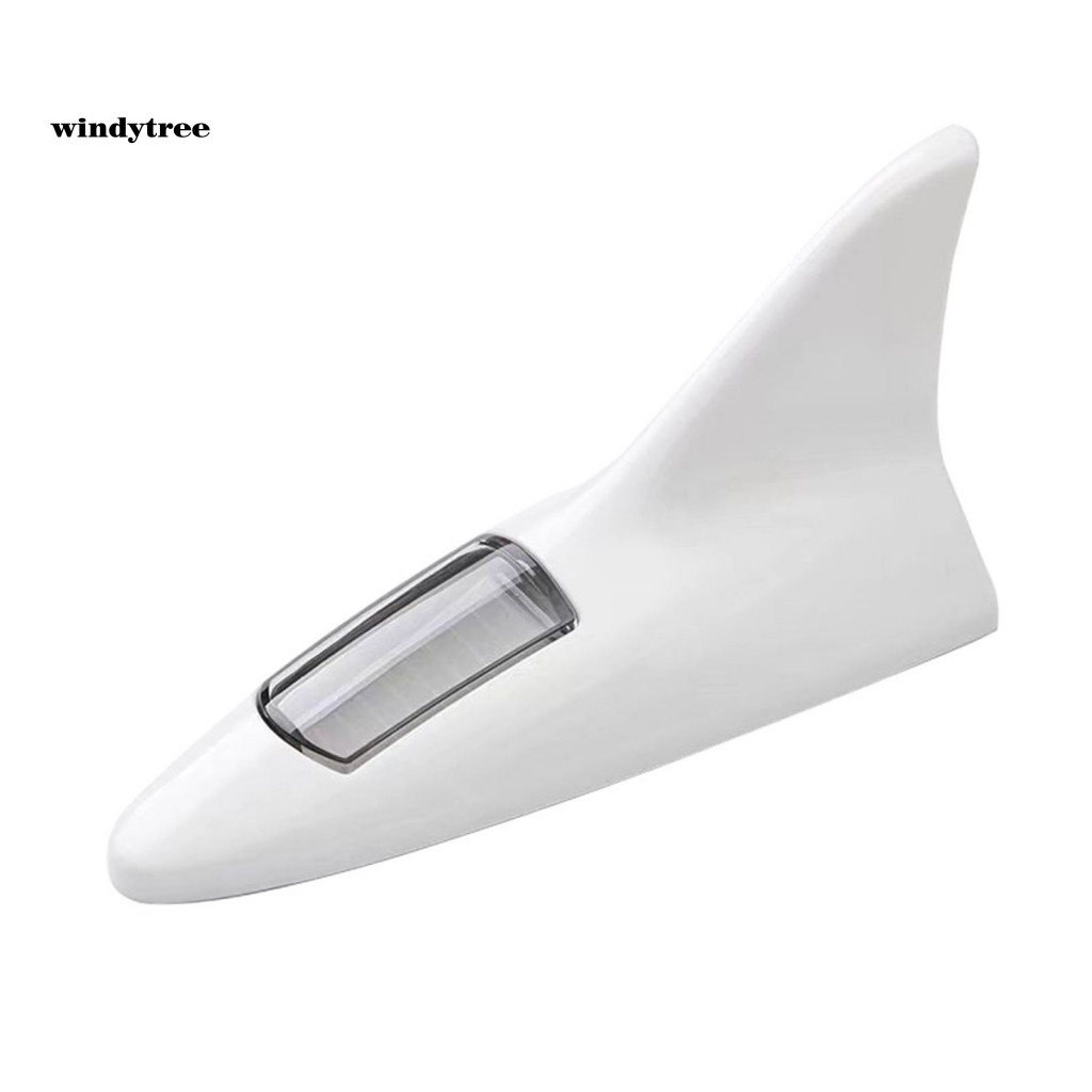 [W & T] Đèn cảnh báo nhấp nháy LED Đèn cảnh báo cảm biến ánh sáng năng lượng mặt trời Vây cá mập Led