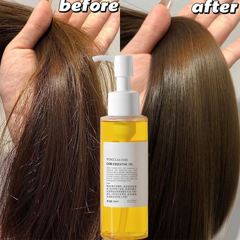 New Product#Moroccan hair care essence, long-lasting fragrance for dry hair, improves frizzy, damage