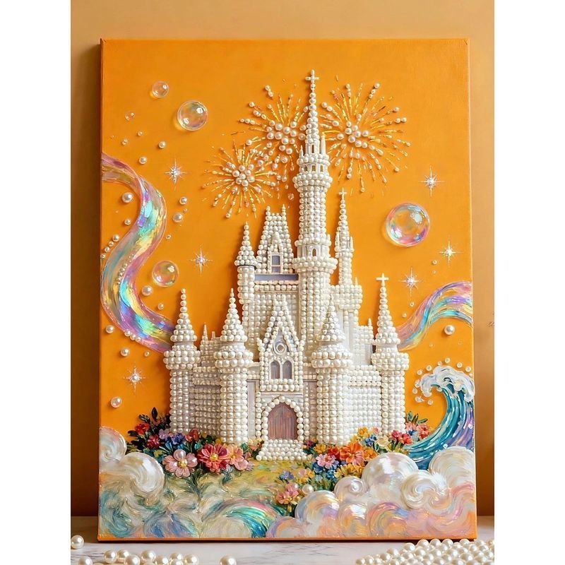 DIY珍珠畫 手工自粘鑽畫 招財貓系列 裝飾畫 禮物 DIY Pearl Painting Diamond Painting Fortune Cat Decorative Gif 4nevMctL49