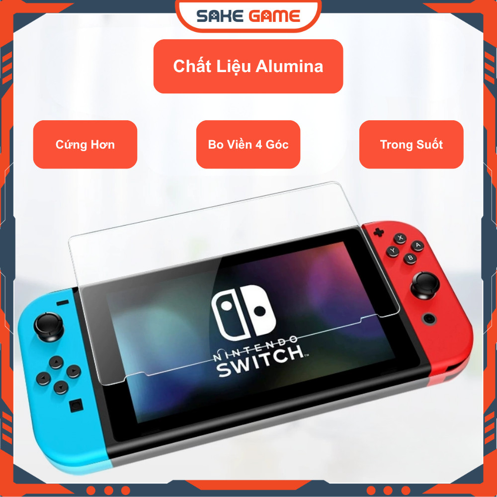 Dán Cường Lực Nintendo Switch V1 V2 Alumina Dán Màn Nintendo Switch V1 V2 Cường Lực Switch V1 V2 Alu