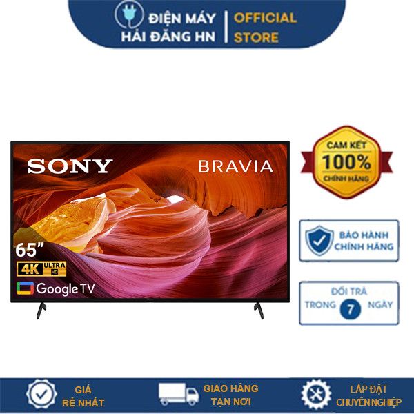 Google Tivi Sony 4K 65 inch KD-65X75K - Bảo hành 24 tháng chính hãng