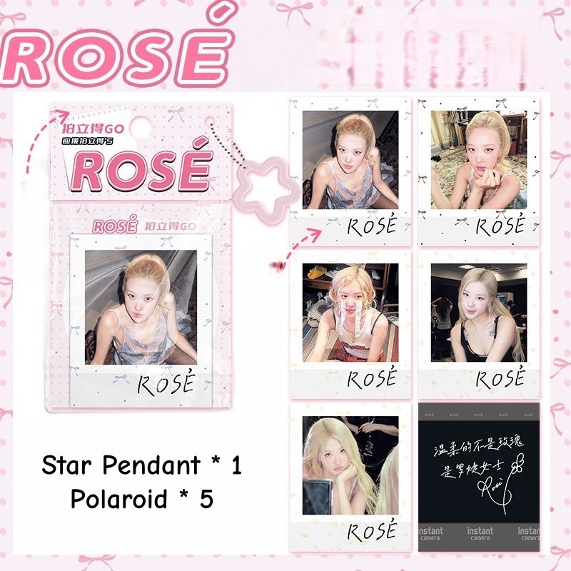 1-10 Chiếc BP ROSE LISA JISOO JENNIE Raster Thẻ Lomo Cards ZEN SERIF JUMP DEADLINE Packfilm Bưu Thiế