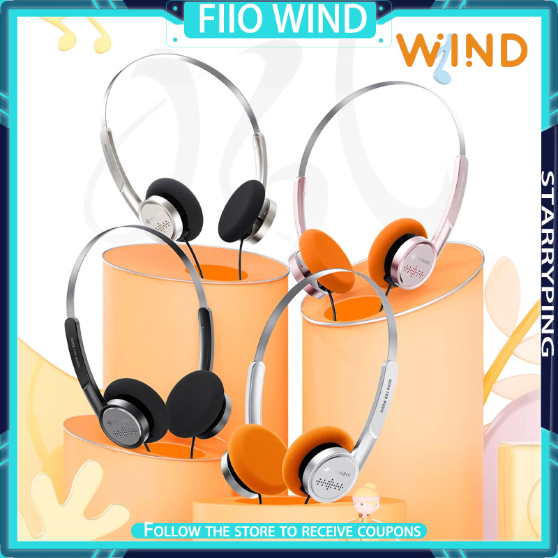 FiiO Snowsky Wind Retro Tai nghe có dây nhỏ Chất lượng âm thanh Hi-Fi Công thái học Tai nghe di động