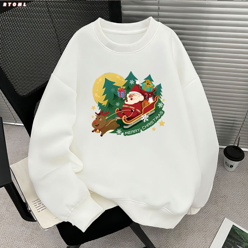 Áo Sweater Chủ đề Giáng sinh - Thiết Kế Cute Trendy, Phong Cách Độc Đáo, 320GSM Local Brand - RTOML#