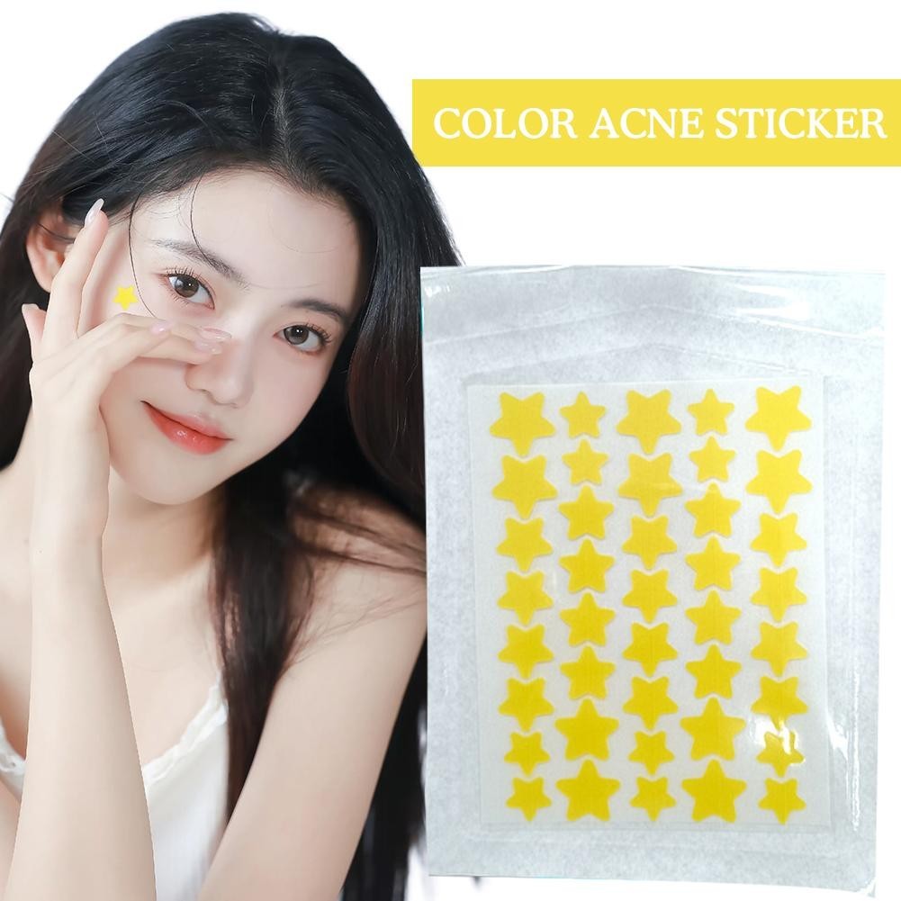 Miếng Dán Mụn Màu Chống Thấm Nước Chăm Sóc Da Mụn Miếng Dán Vô Hình Mụn Miếng Dán Cho Nữ F3f1