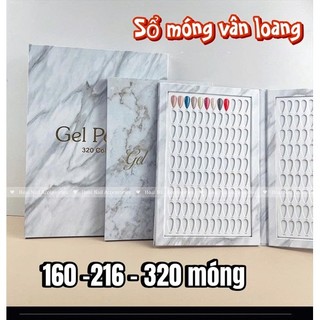 Sổ móng vân loang 160 - 240 - 320 móng