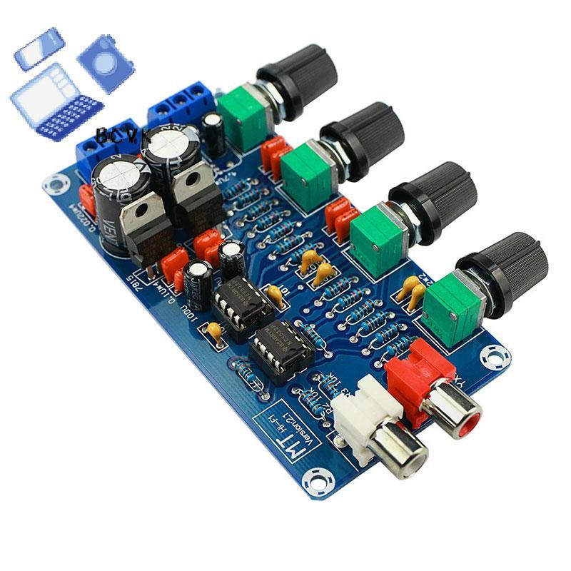 [BCVK] NE5532 Stereo Preamplifier Tone Board Âm thanh 4 kênh Mô-đun khuếch đại tốt