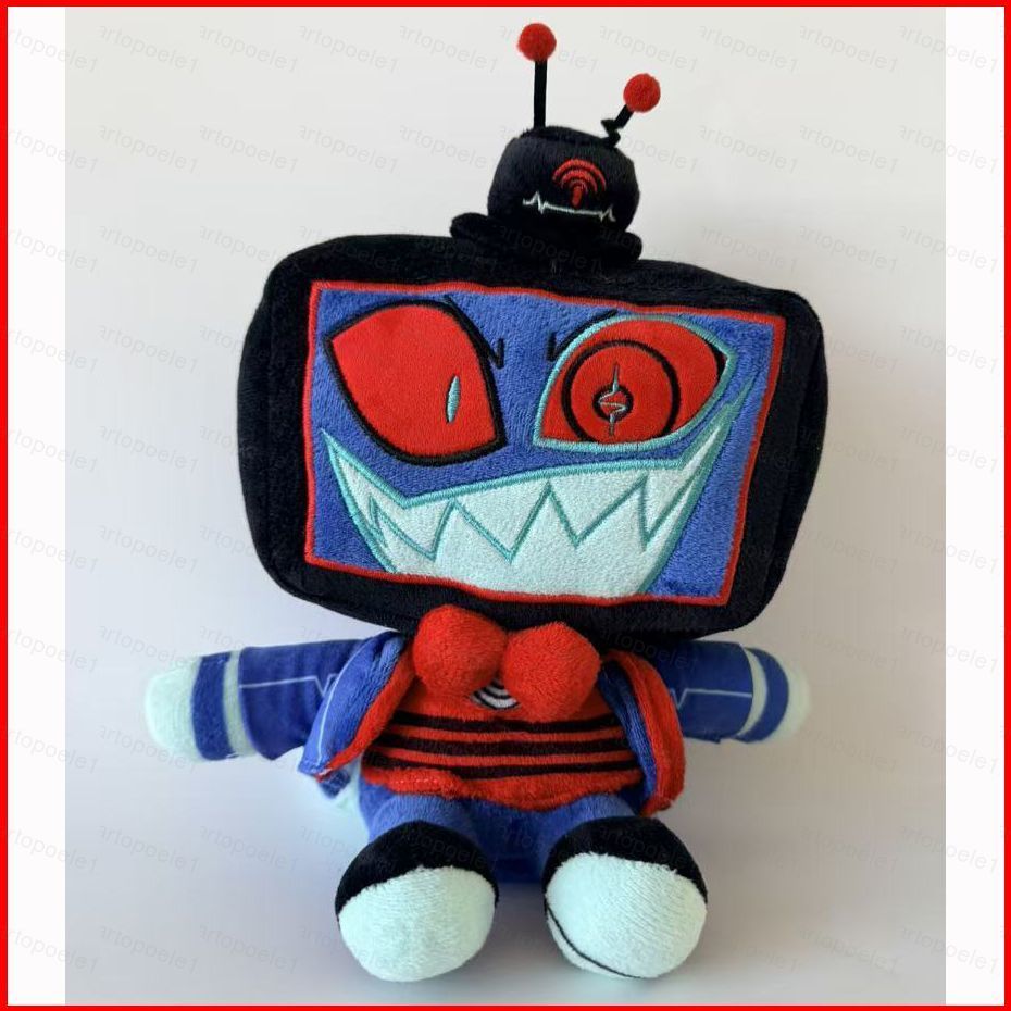 ST1 Hazbin Hotel Vox Anime Ngoại Vi Demon Sang Trọng Cotton Búp Bê plushie TS1