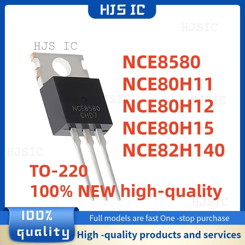 5 CÁI NCE80H15 NCE80H12 NCE80H11 NCE8580 NCE82H140 TO-220 Hiệu Ứng Trường Transistor