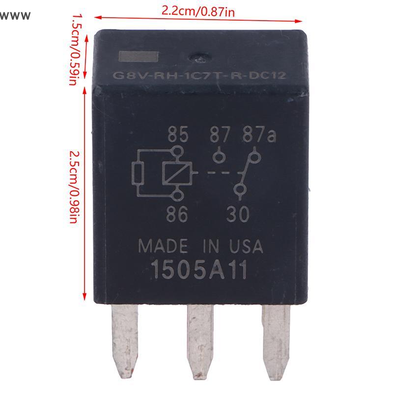 OOO G8V-RH-1C7T-R-DC12 g8vrh1c7trdc12 12V ô tô Relay spdt 35A 12VDC 5Pins uuu