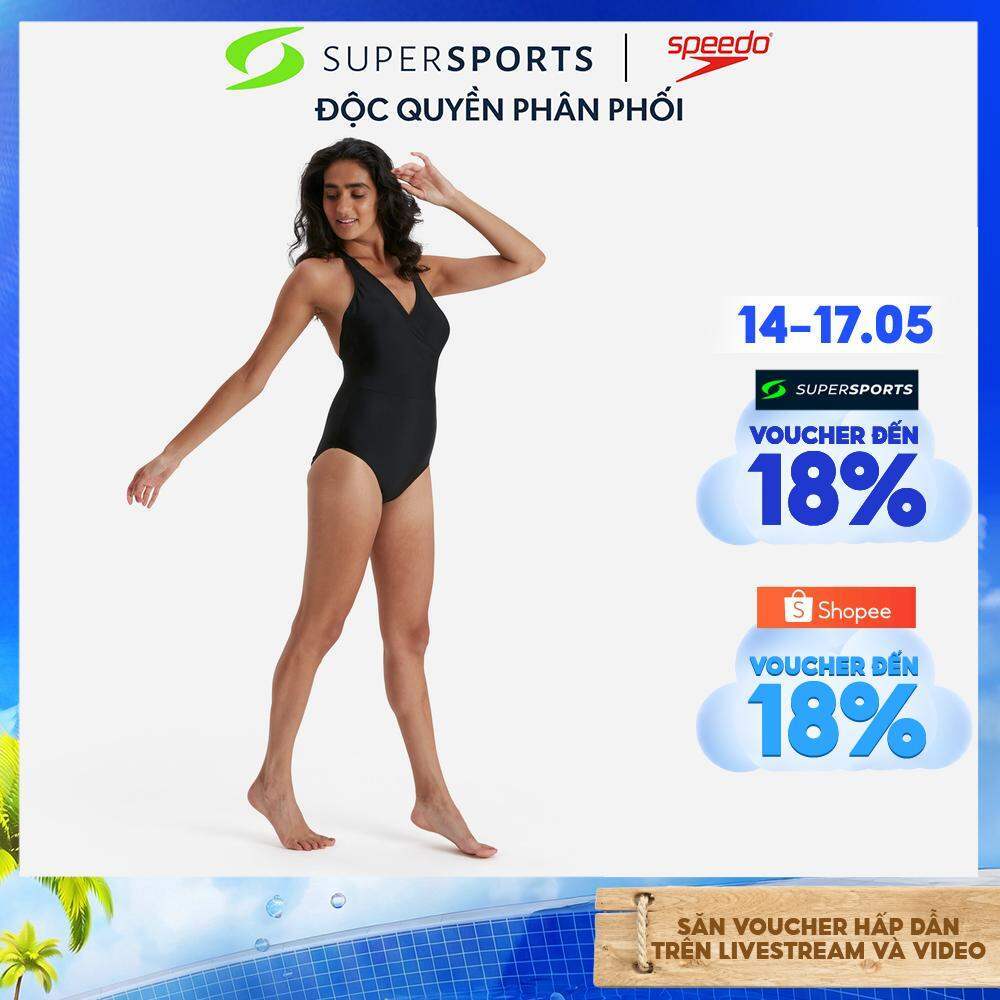 Đồ Bơi Một Mảnh Nữ Speedo Lily - Đen - 8-129260001