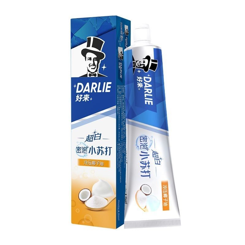 Kem đánh răng DARLIE DARLIE DARLIE DARLIE Ultra White Dense Baking Soda với dầu dừa Kem đánh răng hư