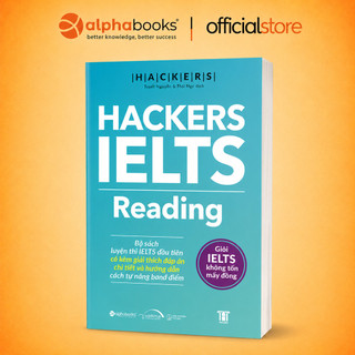 Sách - Hackers IELTS Reading – Kèm Chiến Lược Và Lời Giải Chi Tiết (Gamma Books)