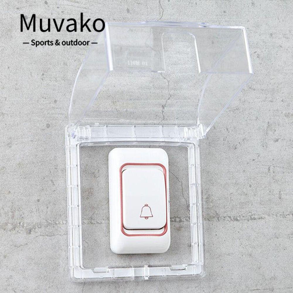 MUVAKO Switch Rain Cover Ngoài Trời Trẻ Em Ổ Cắm Điện Splash Box