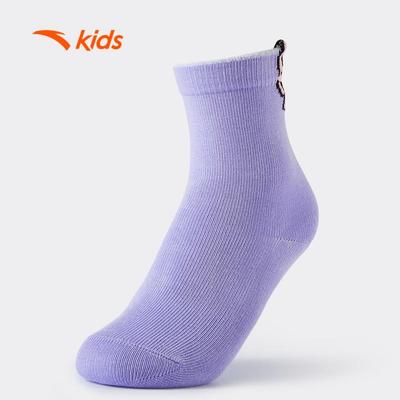 ANTA Kids Tất Cổ Cao Thể Thao Bé Gái 3925D9315