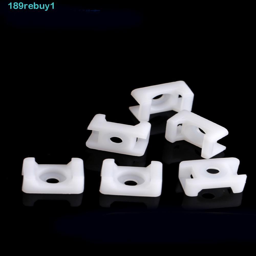 REBUY1 Giá đỡ dây buộc cáp Dây cố định Ghế nhựa Hc-2s Hc-4 Nhựa Stent Cable Holder Line Card Cable T