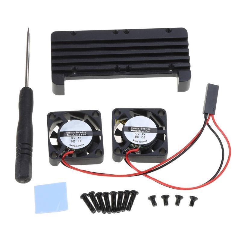 Btsg Cho Raspberry Pi Zero 2 Cho W Armor Cho Ốp Lưng Hợp Kim Nhôm Làm Mát Thụ Động Cho Ốp Lưng Hai Q