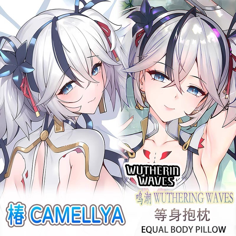Wuthering Waves Camellya Anime Dakimakura Gối 3D Người Yêu Nhật Bản Vỏ Gối