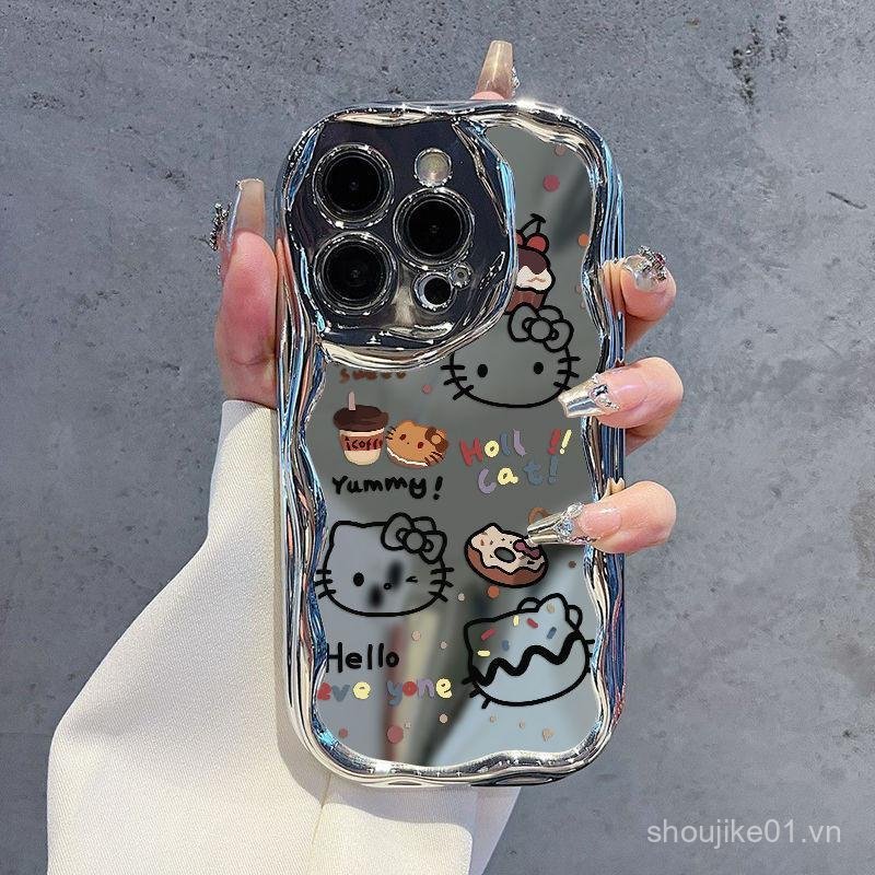 Gourmet Hello Kitty Cho iphone 15 17 11 13 12 14 16 14PLUS 13PLUS 15PRO 16PRO X XSMAX Ốp Điện Thoại 