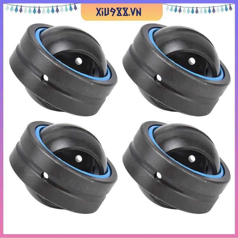 [xiu988.vn] Vòng bi cầu, 4 vòng bi xuyên tâm hạng nặng Lắp đặt dễ dàng cho thiết bị (GE25ES-)