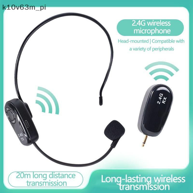 kv 2.4G Wireless Microphone for Voice Amplifier, Teaching, Tour Guide vn