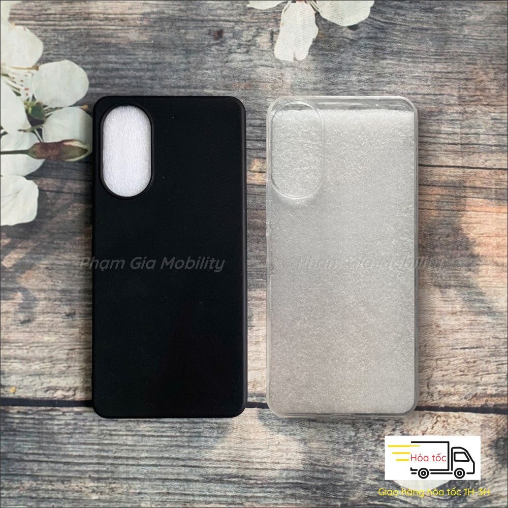 Ốp lưng dành cho ZTE Anshin Family Japan (Softbank, A303ZT, A302ZT) loại dẻo đen, dẻo trong viền cam