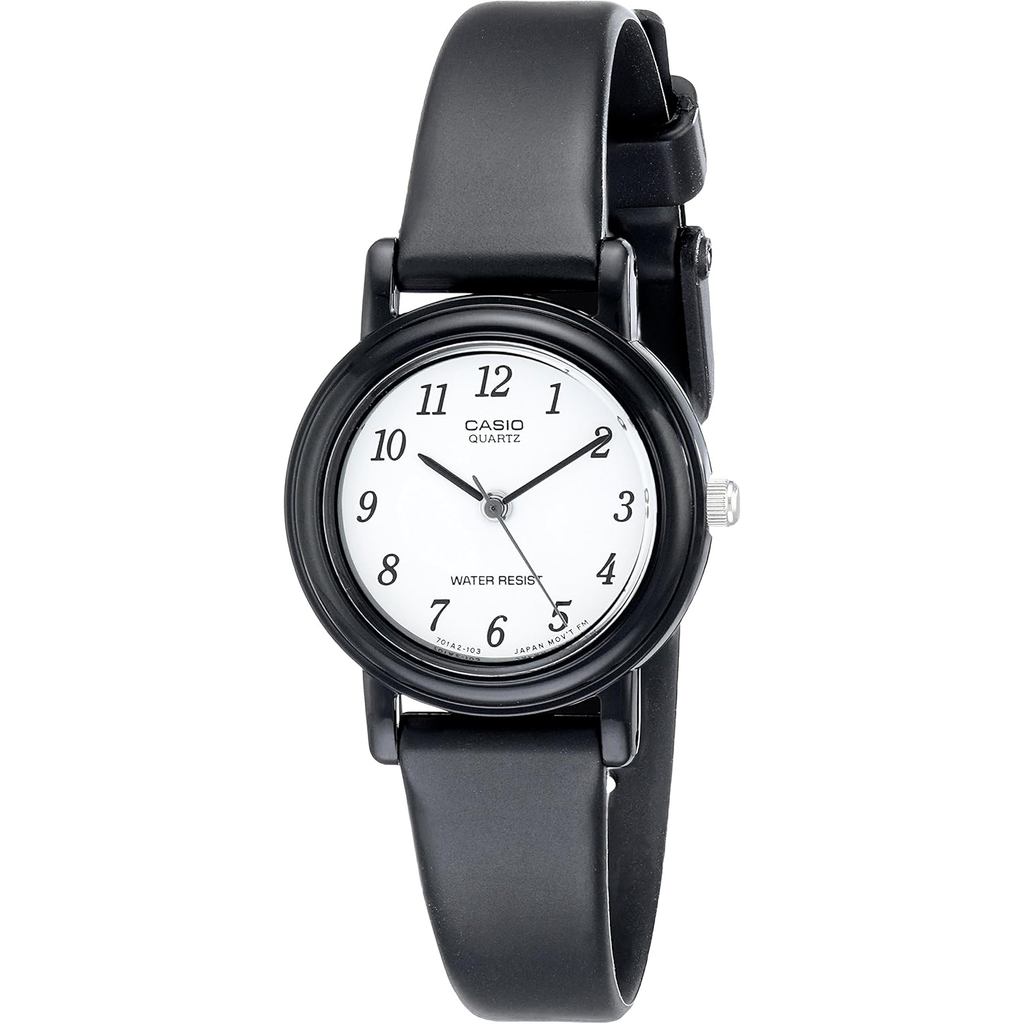 Đồng hồ Analog tròn cổ điển Casio nữ LQ139B-1B