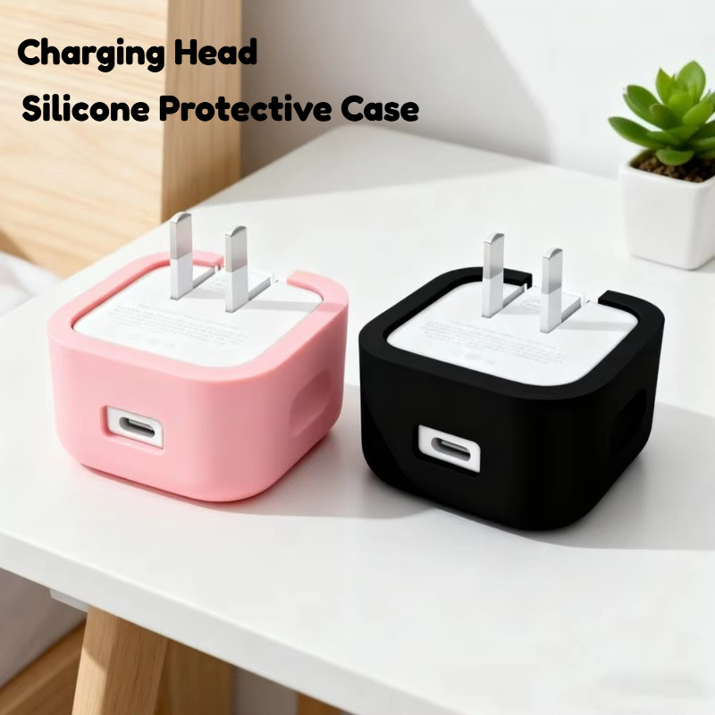 Vỏ sạc chống sốc cho bộ sạc Apple 40W Vỏ silicon mềm chống trượt cho đầu sạc Apple 40W USB-C Vỏ bảo 