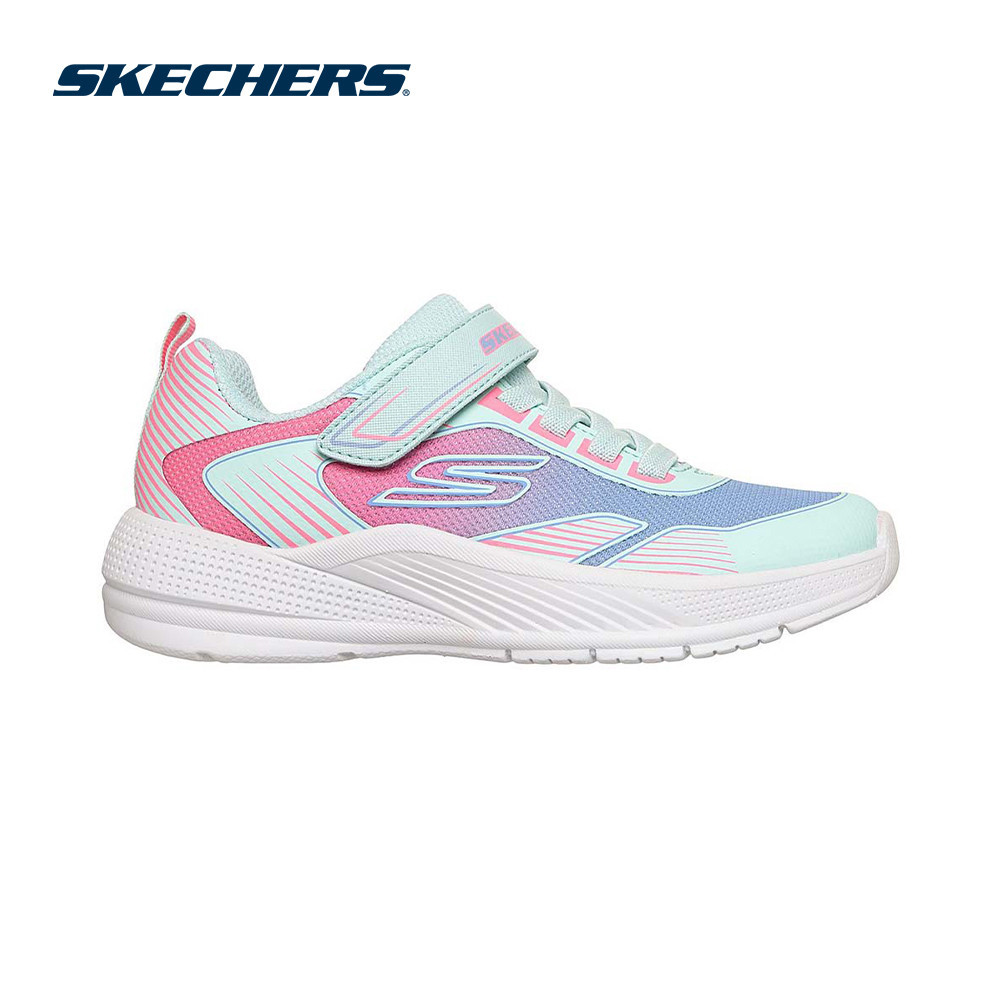 Giày Thể Thao Bé Gái Skechers Microspec Advance Oasis Point - 303657L-AQMT