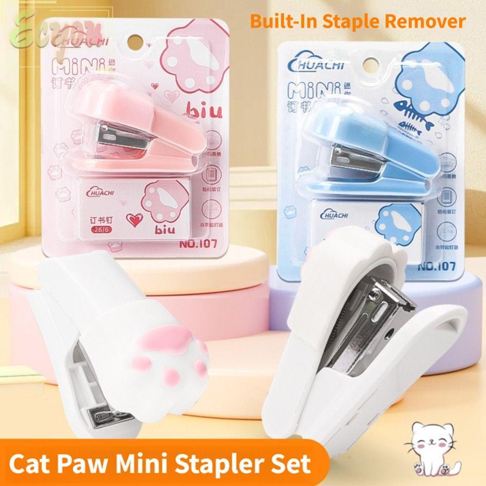 Máy ghim ECYOU, Sử dụng ghim 24 / 6 26 / 6 Máy ghim hạng nặng tiết kiệm nhân công, Máy ghim cầm tay 