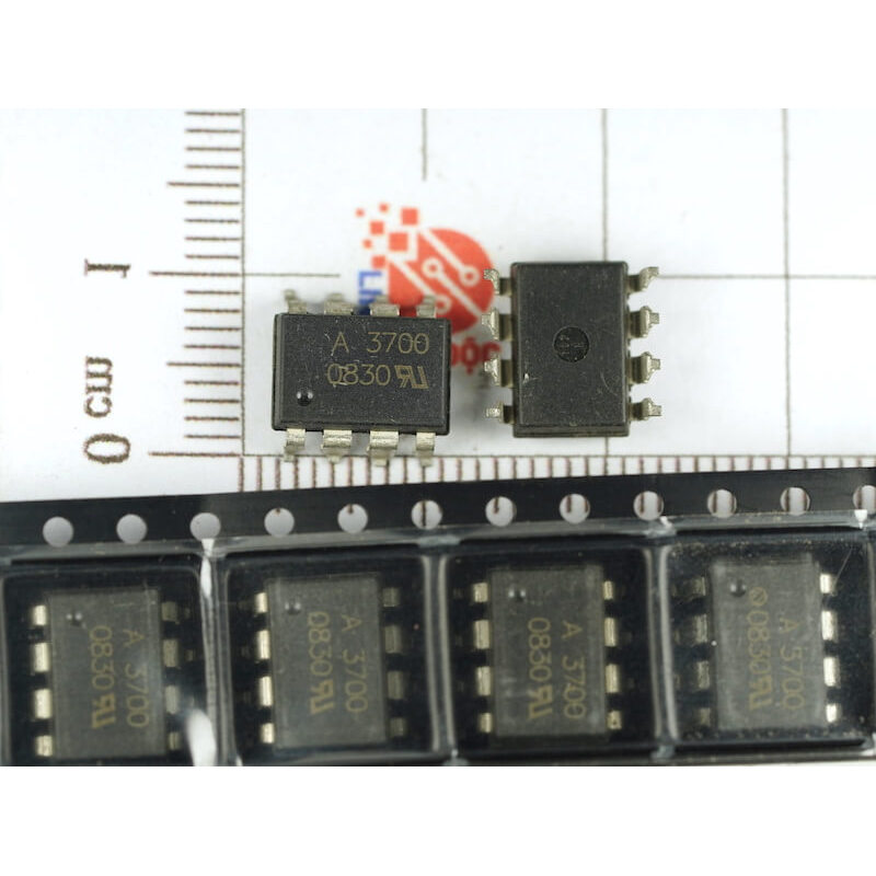 [Combo 2 chiếc] Opto điều khiển A3700, A 3700, HCPL 3700 SOP-8 Chân dán