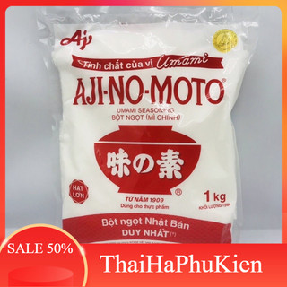  Bột Ngọt  Mì Chính  Aji-No-Moto loại cánh to 1kg - shop THÁI HÀ 