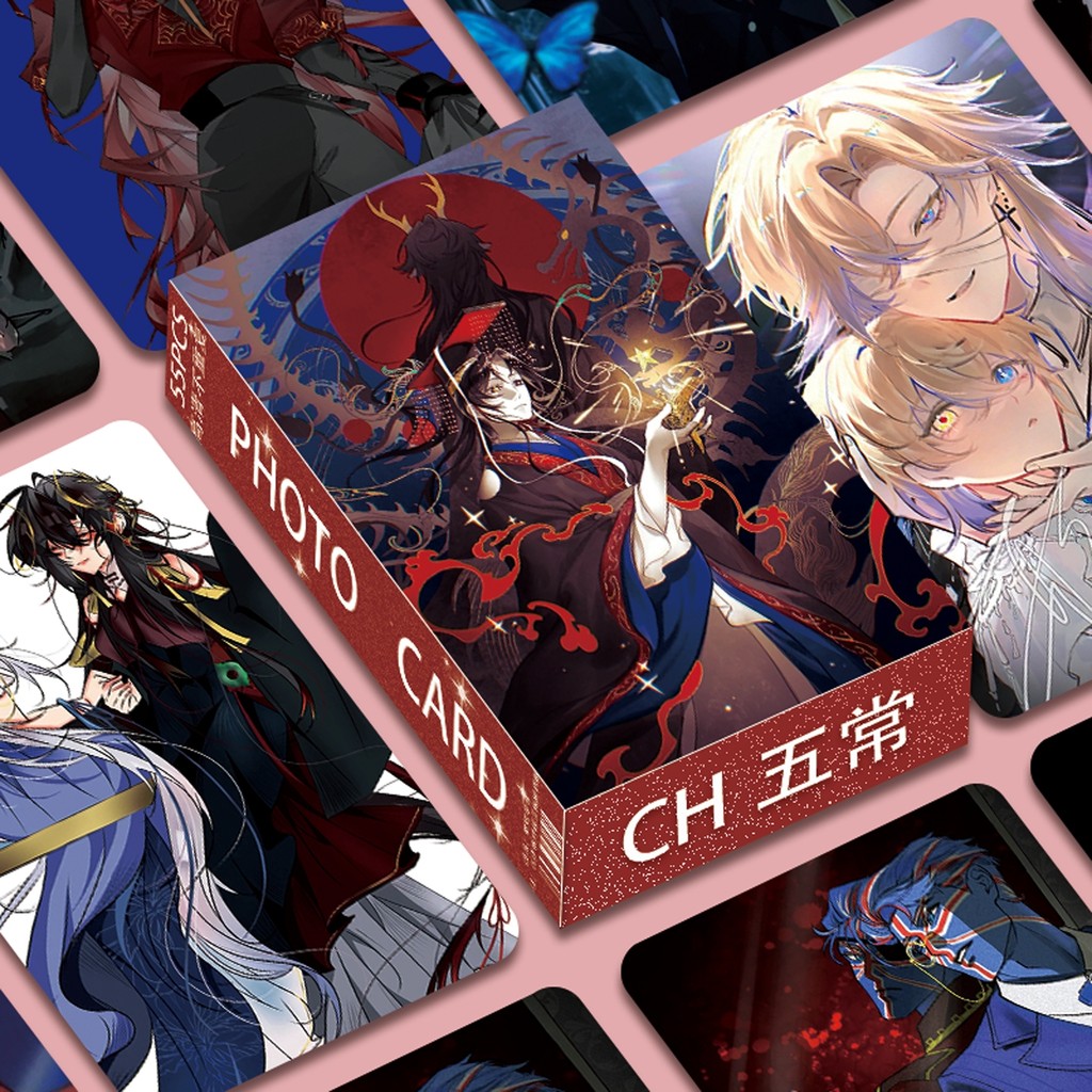 55 Chiếc Manhwa Anime Country Humans Daomu Biji 188 Boygroup Lomo Cards Link Click Photocards Tôi Tr