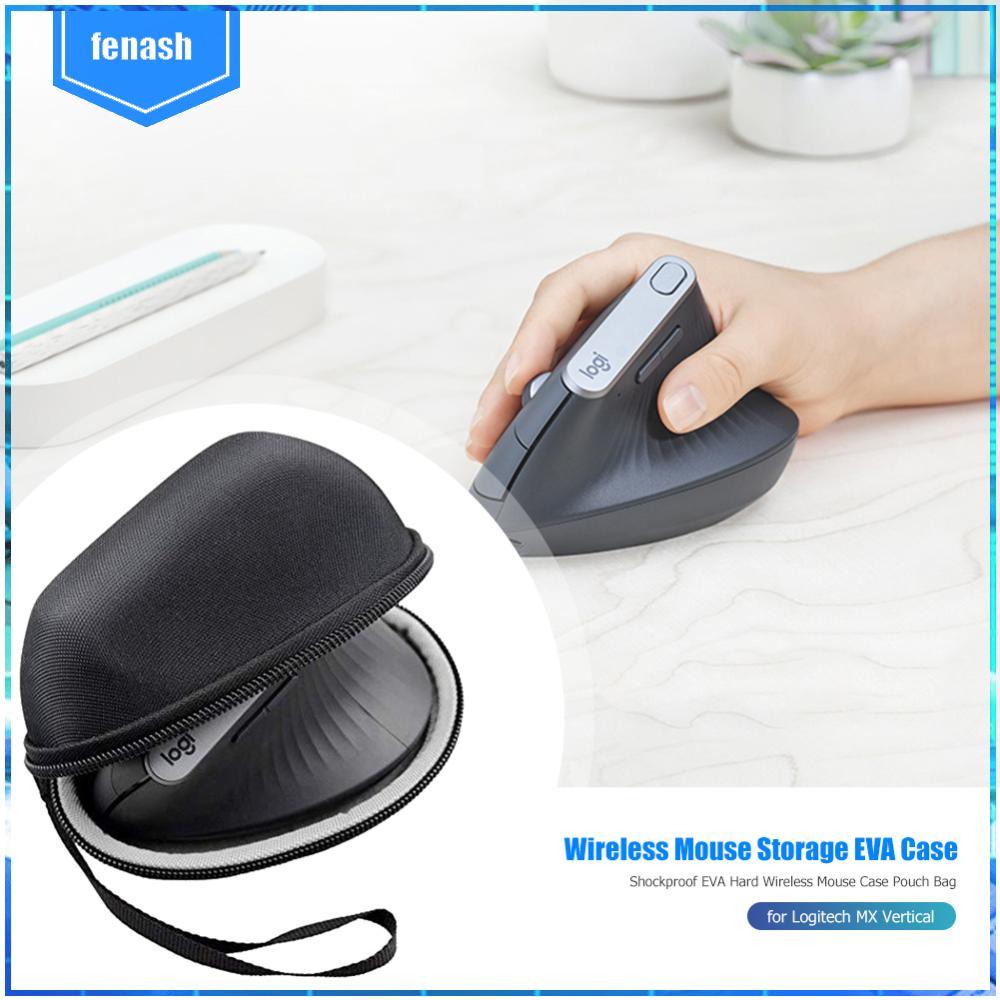 Hộp đựng chuột không dây EVA Túi bảo vệ du lịch di động Dây kéo 360 độ chắc chắn mượt mà cho Logitec