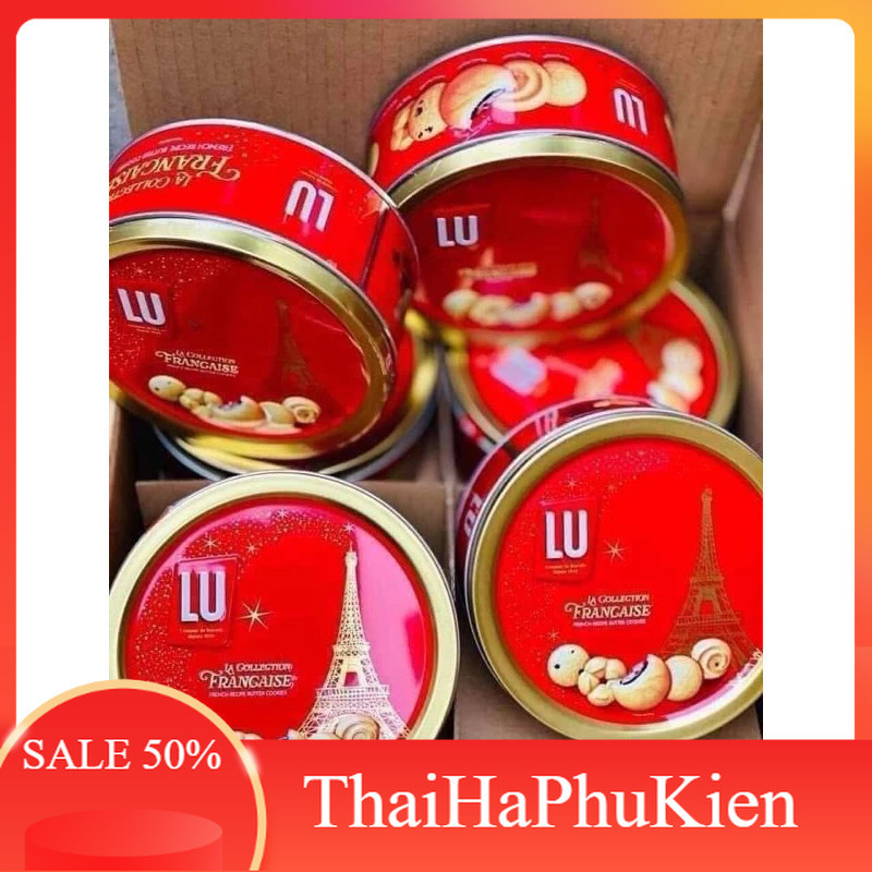 Thùng 18 hộp bánh Lu Kinh Đô 180g/Hộp