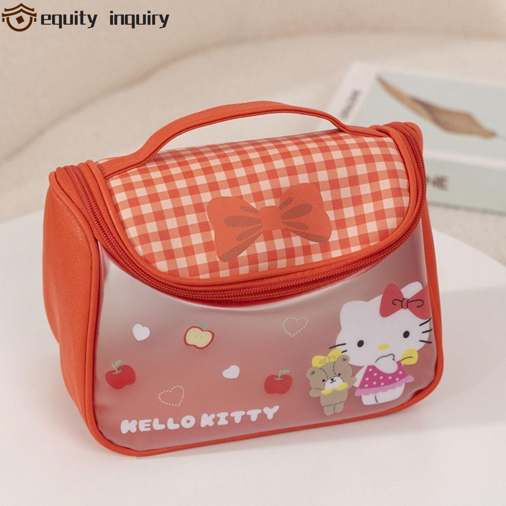 TƯỢNG YÊU THÍCH Hộp đựng mỹ phẩm Hangyodon, Purin Portable My Melody Travel Toilet Bag, Casual Kurom