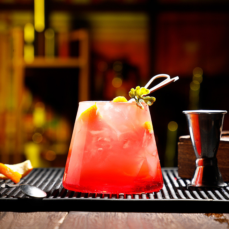 Sáng Tạo Phong Cách Nhật Bản Bia Ly ins Mount Fuji Glass Bar Cocktail Glass Glass Glass Juice Glass 