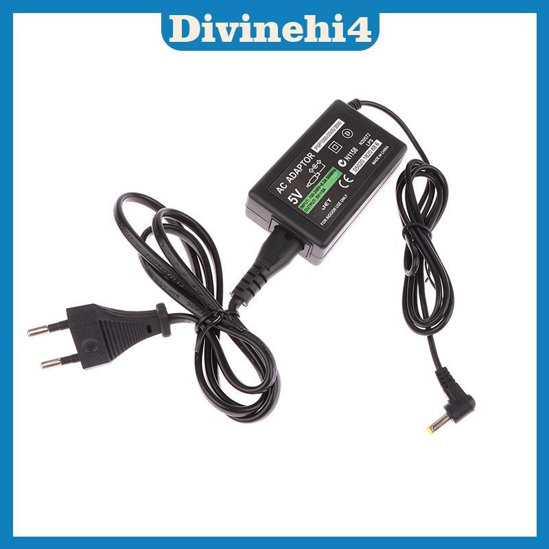 < divinehi4 > Bộ sạc phích cắm EU / Mỹ Bộ chuyển đổi nguồn AC Dây cáp sạc cho PlayStation PSVITA PS 
