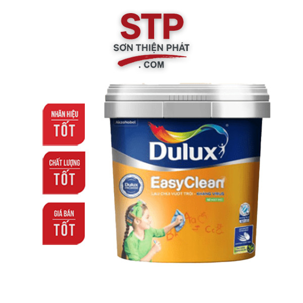 15L - Dulux Easy Clean - 99A Lau Chùi Hiệu Quả