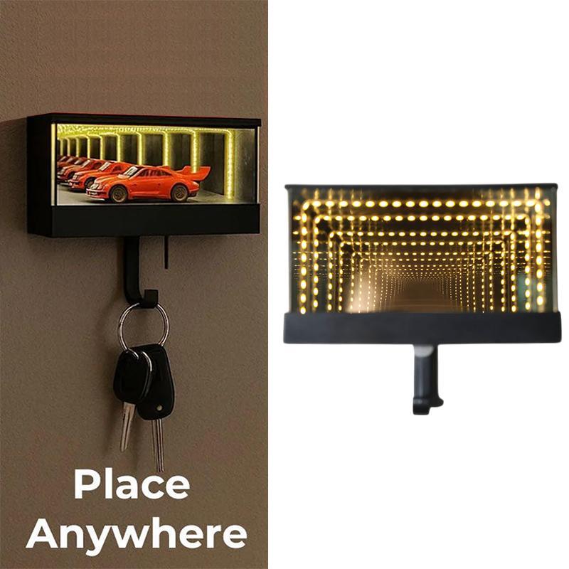 Led Car Garage Key holder với mở cửa Wall Mount cho văn phòng nhà lối