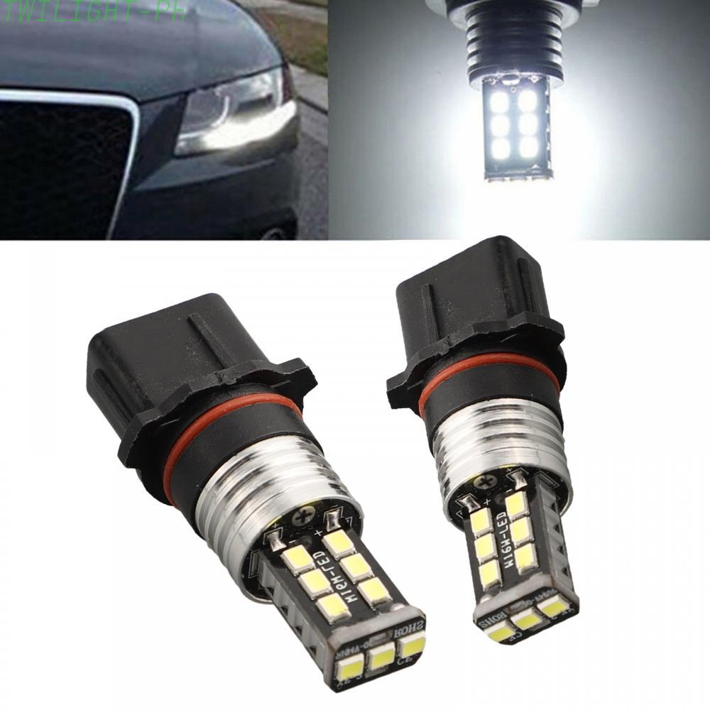 Bóng Đèn P13W Trắng Canbus DRL Chạy Ban Ngày Độ Sáng Cao 12V DC