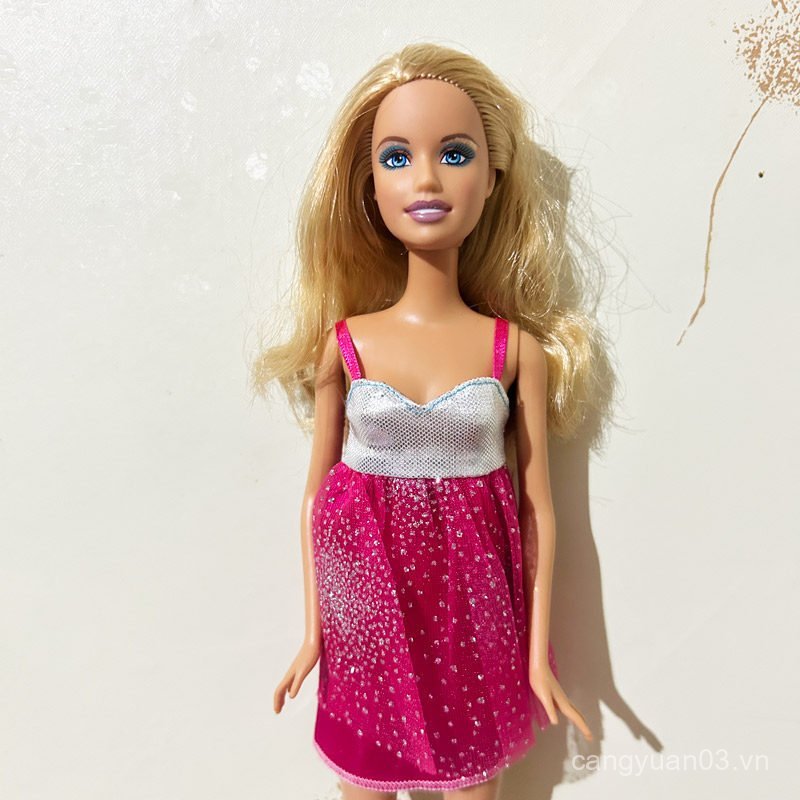 Búp Bê Búp Bê Quần Áo Búp Bê Kerr Quần Áo Búp Bê Váy Hoa Hồng Đỏ Váy Barbie Phụ Kiện Búp Bê OIY2