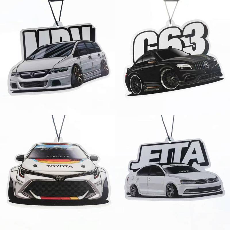 Honda Fashion Play Jasmine Scented Green Tea Modified Car Aroma Rearview Mirror Jasmine Scented Gree