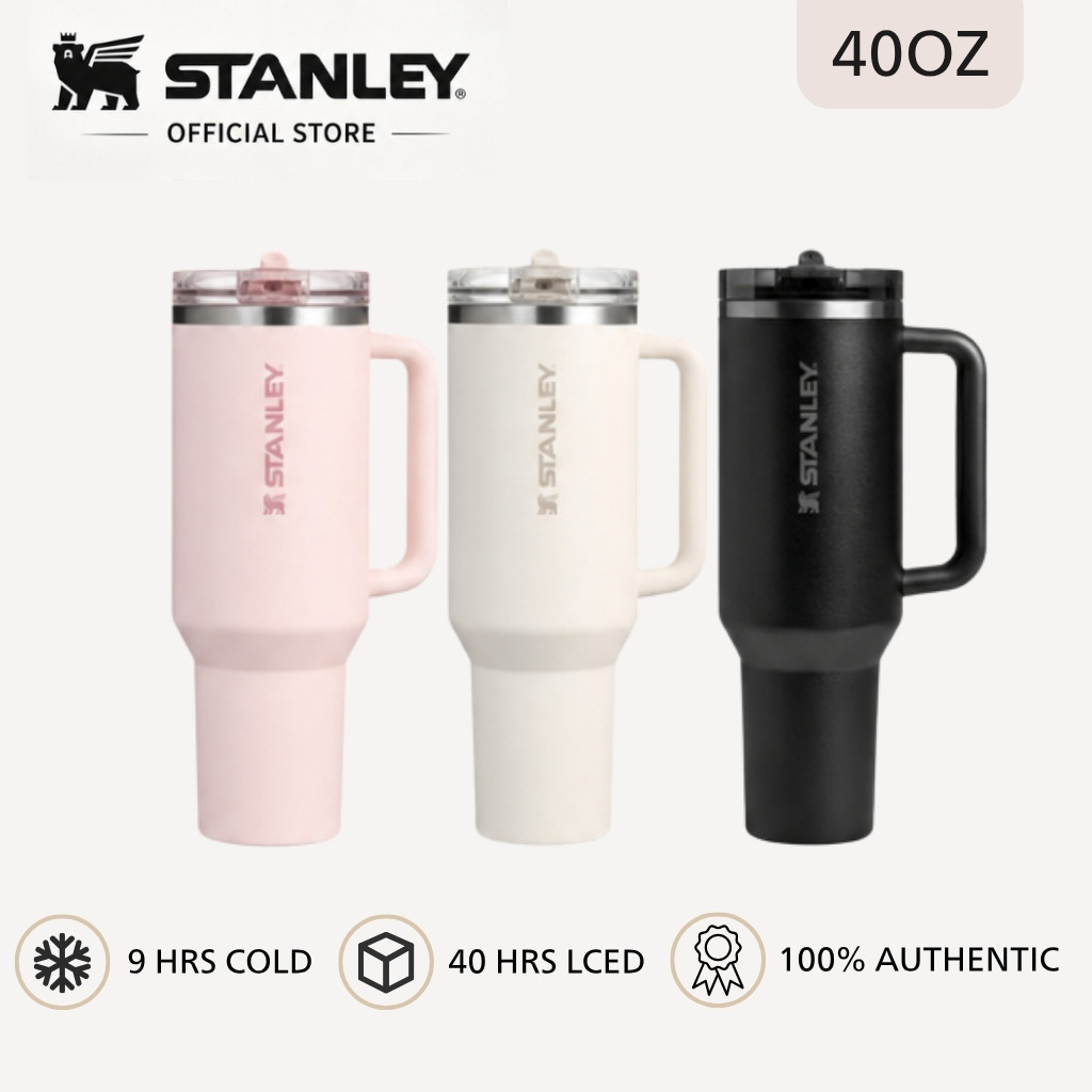 [Có sẵn] Stanley Quencher H2.0&ProTour, bình giữ nhiệt 20oz 30oz 40oz, chống rò rỉ, không BPA